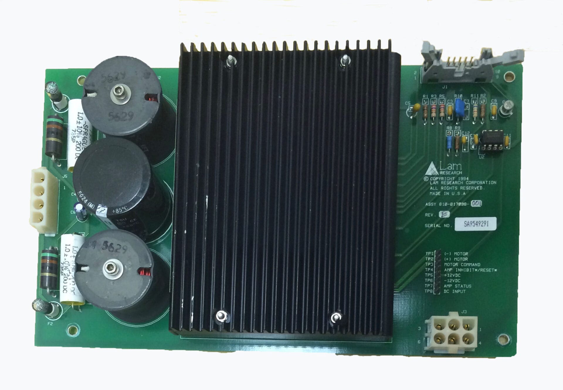 810-017098-001 | Lam Research Assembly PCB Gap Drive Amplifier Interlock