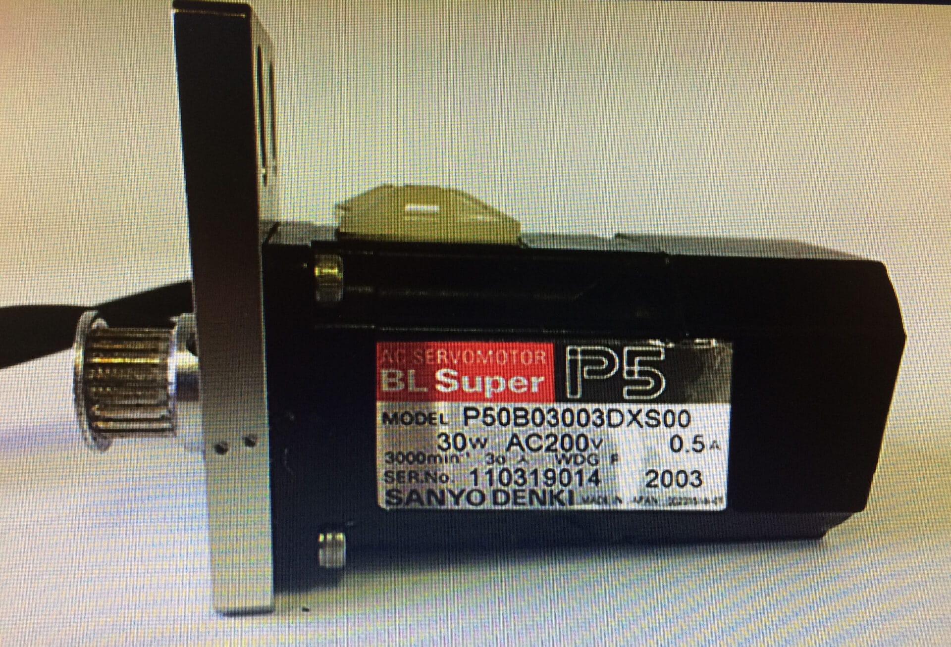 P50B03003DXS00 | Sanyo Denki AC Servo Motor