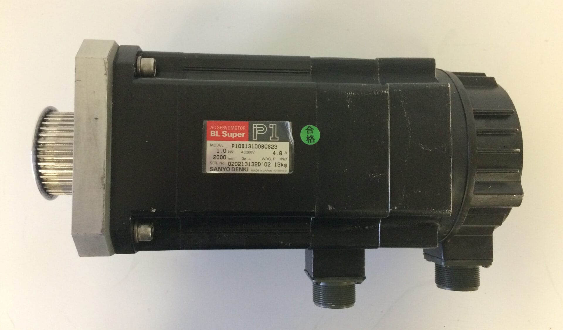 P10B13100BCS23 | Sanyo Denki AC Servo Motor