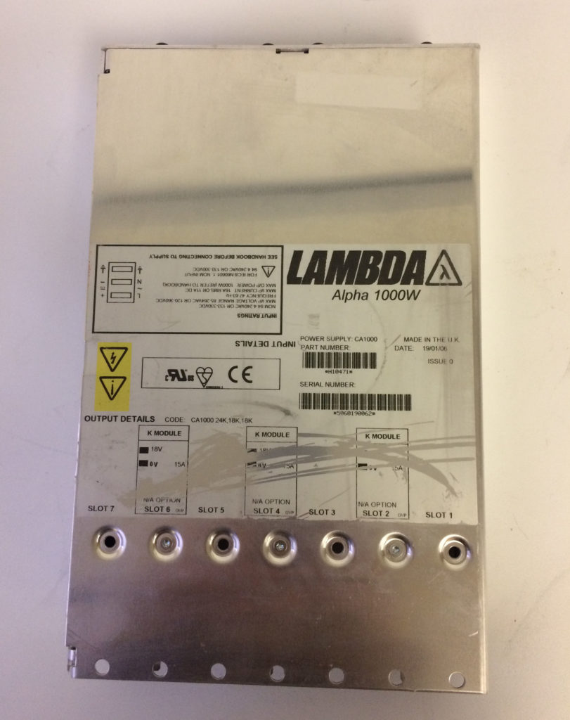 H10471 | Lambda Power Supply Alpha 1000W - SemiGroup