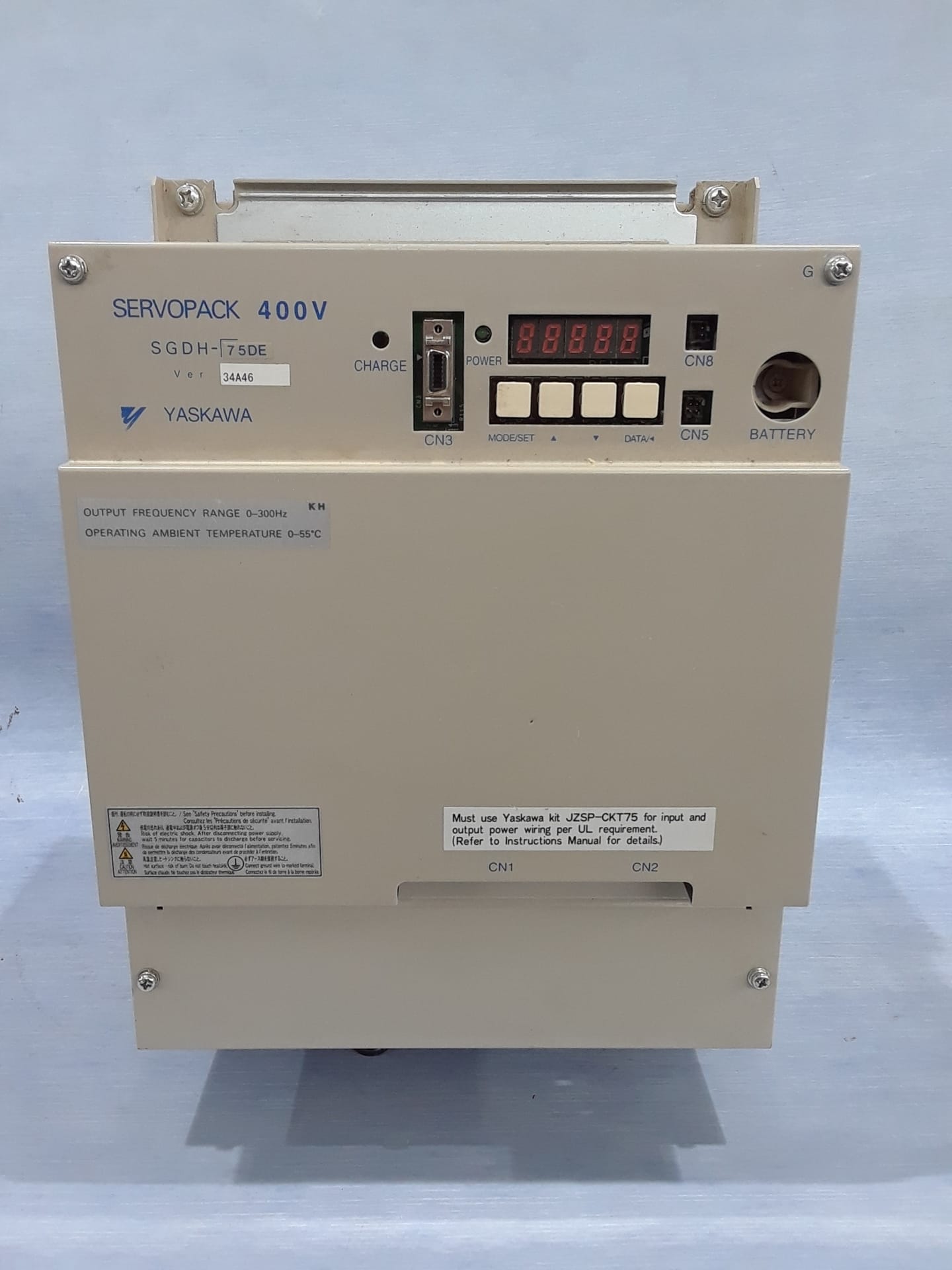 SGDH-75DE | Yaskawa Servo Driver Refurbishment