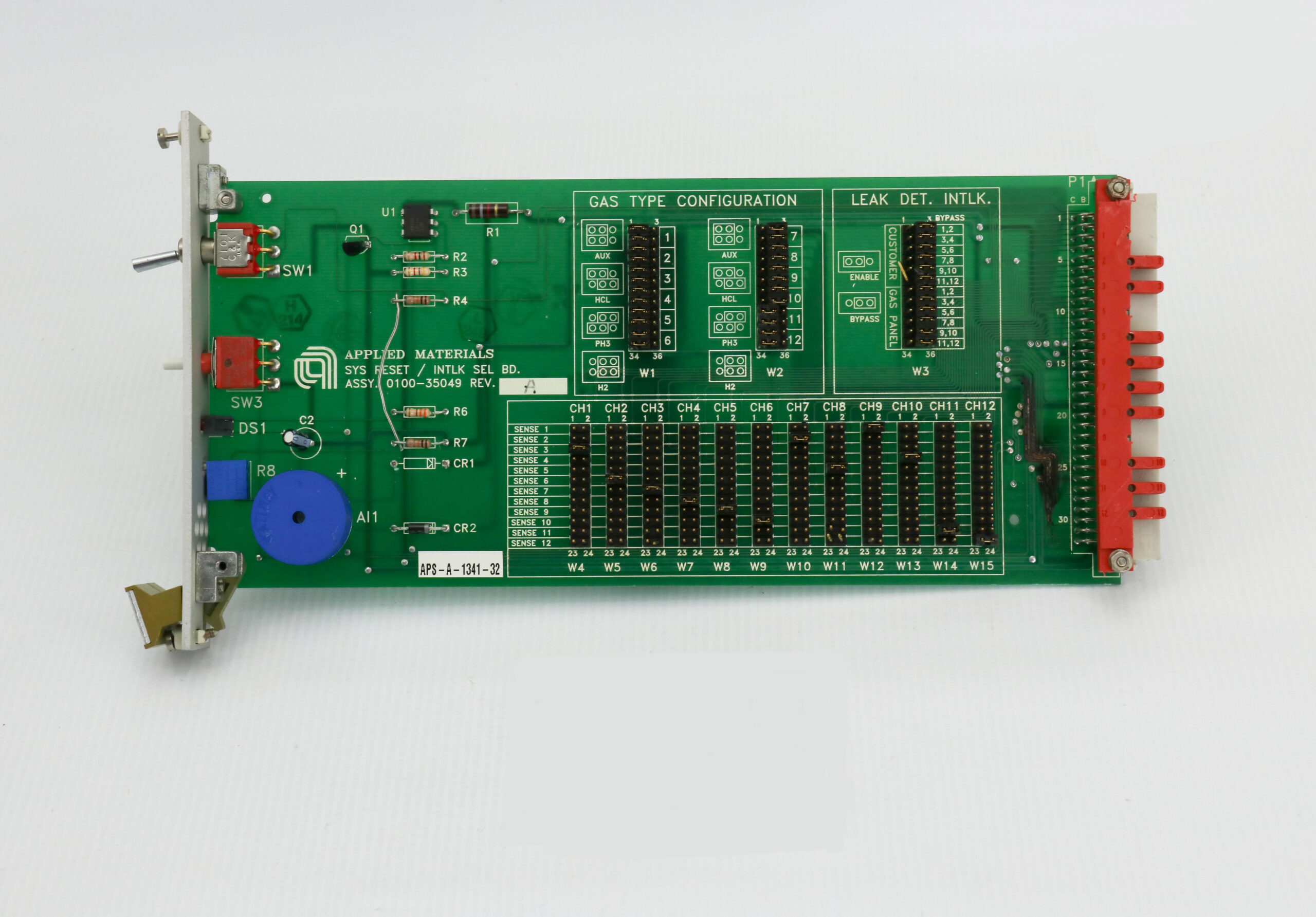 0100-35049 | System Reset / INT Select PCB Board Refurbishment