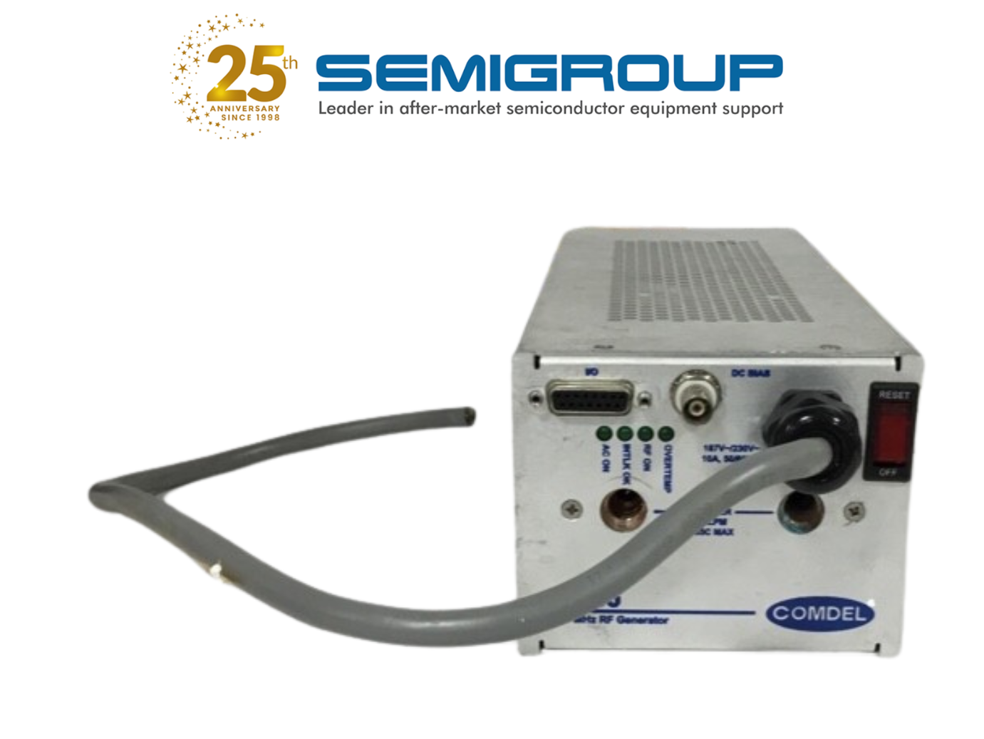 CB-600S | Comdel CB 600S RF Generator, Plasma Power Supply Refurbishment