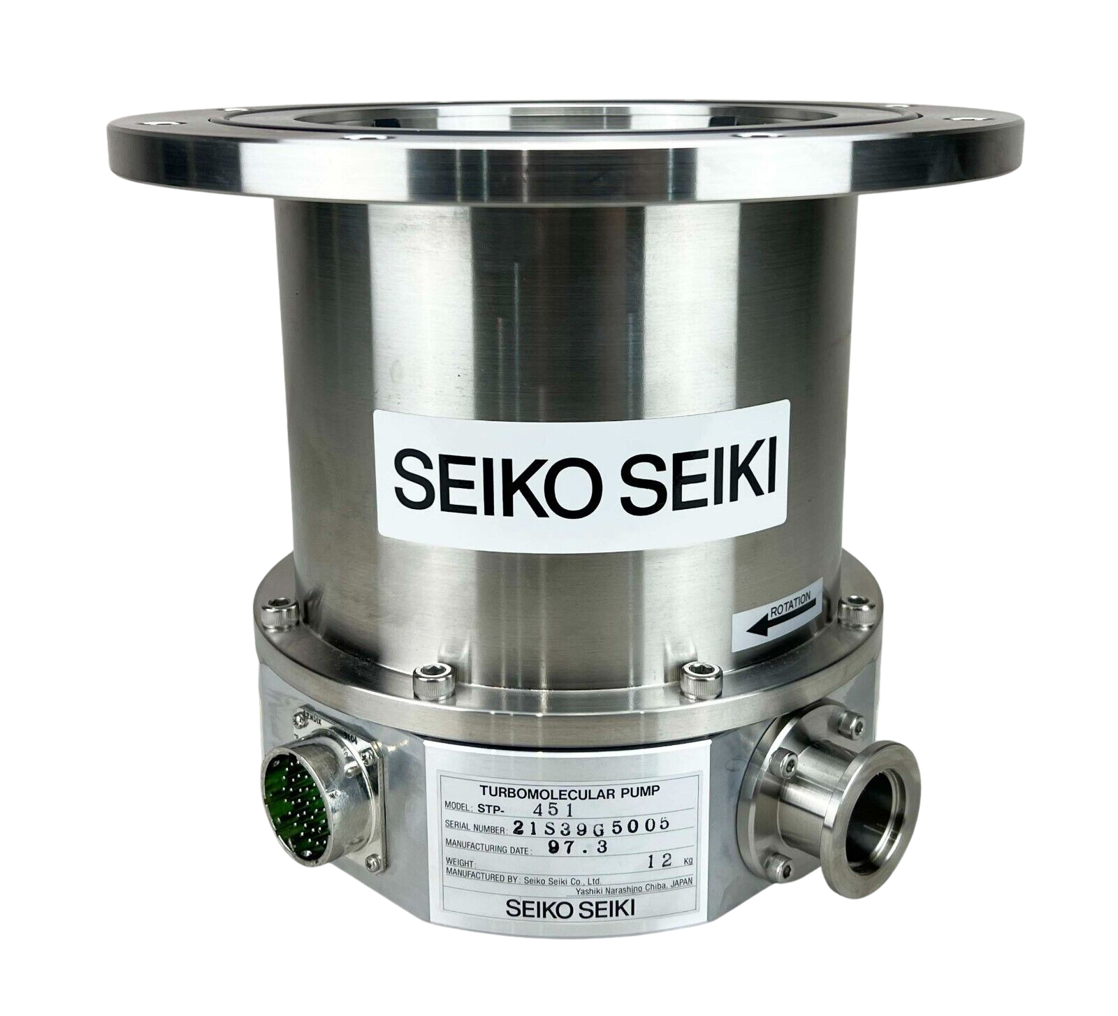 STP-451 | Edwards / Seiko Seiki Turbomolecular Pump Refurbishment